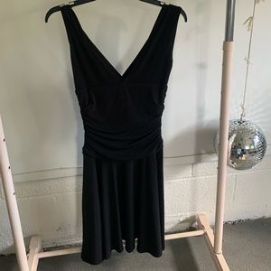 Y2K BLACK DRESS